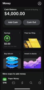 Cashapp money transfer