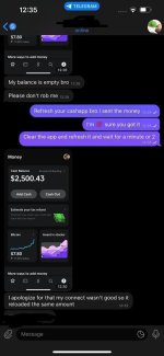 Transfer cash app money 
