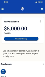paypal money transfer