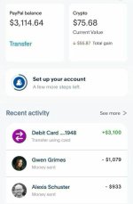 paypal money transfer